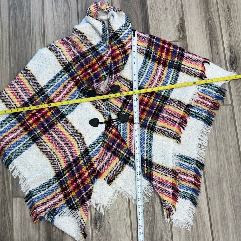 Multi Colored Poncho - Picture 3 of 10